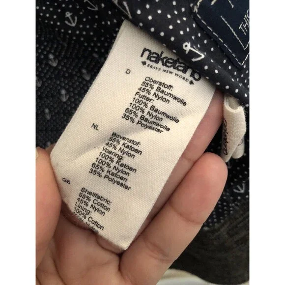 Naketano Brand New World Hooded Jacket Women’s Small Gray Full Zip Casual Hoodie - Picture 14 of 14